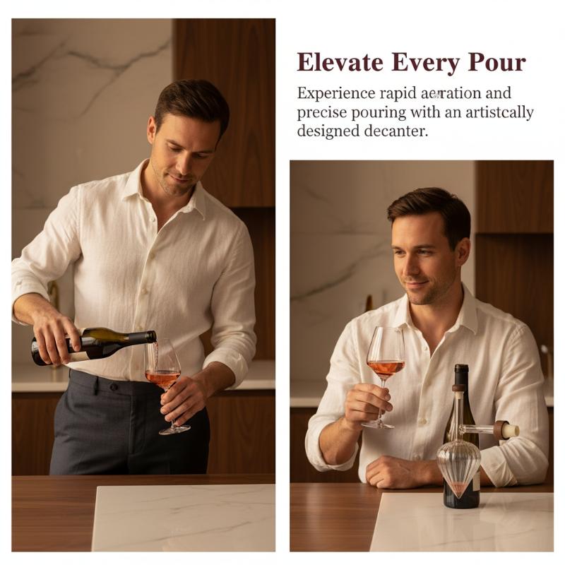 Wine Aerator Pour - Аэратор для красного вина: прозрачный дозатор