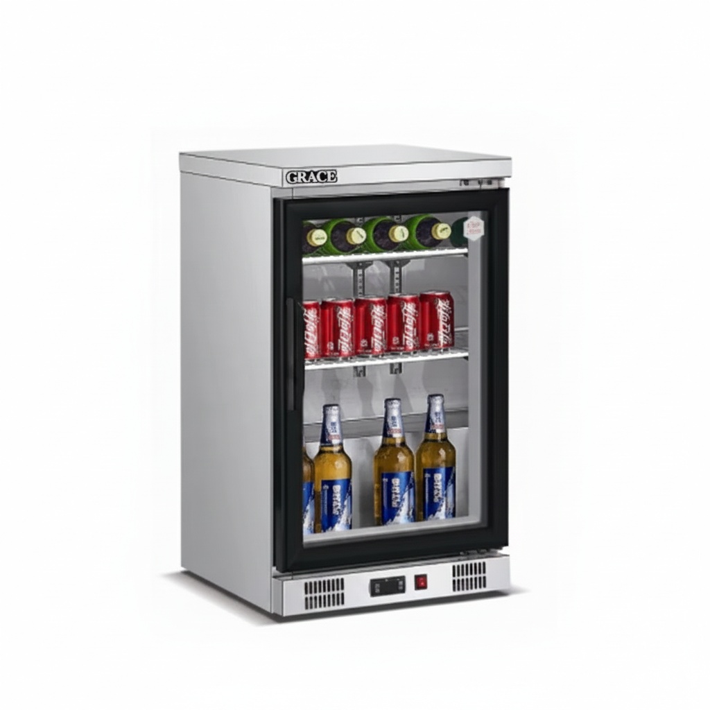 Wine Beer Dual Zone - Холодильник под столешницу, из нержавеющей стали