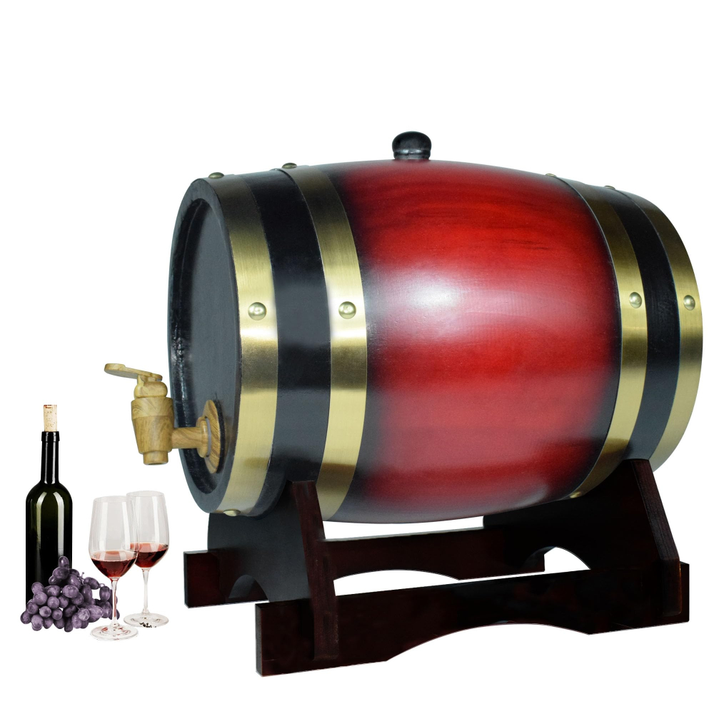 Wine Beer And Spirit - Диспенсер для виски из дубовых бочек,