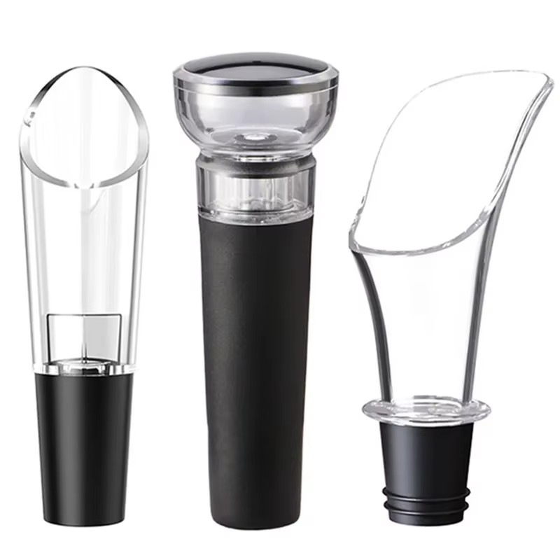 Wine Aerator Pour - Герметик для бутылок вина, вакуумный насос,