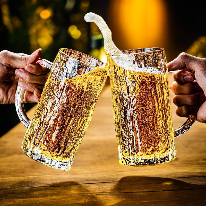 Craft Beer & Wine U- - Утолщенные пивные бокалы большой вместимости в