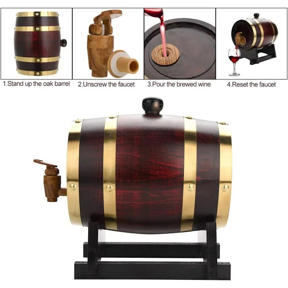 Диспенсер для виски из дубовых – обзор и цена Wine Beer And Spirit