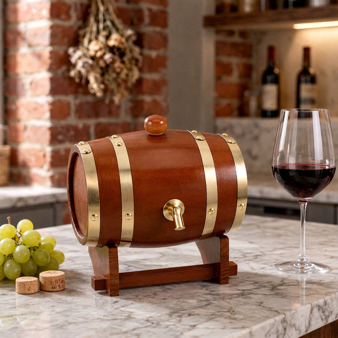 1 комплект: деревянный диспенс – обзор и цена Wine Beer The Whiskey