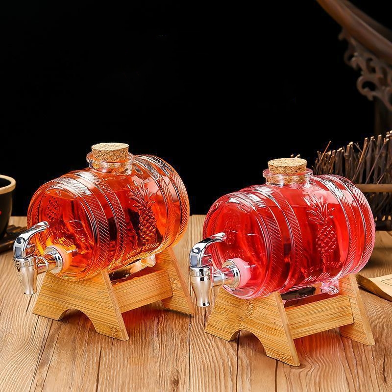 1л стеклянная бочка для виски, – обзор и цена Wine Beer The Whiskey